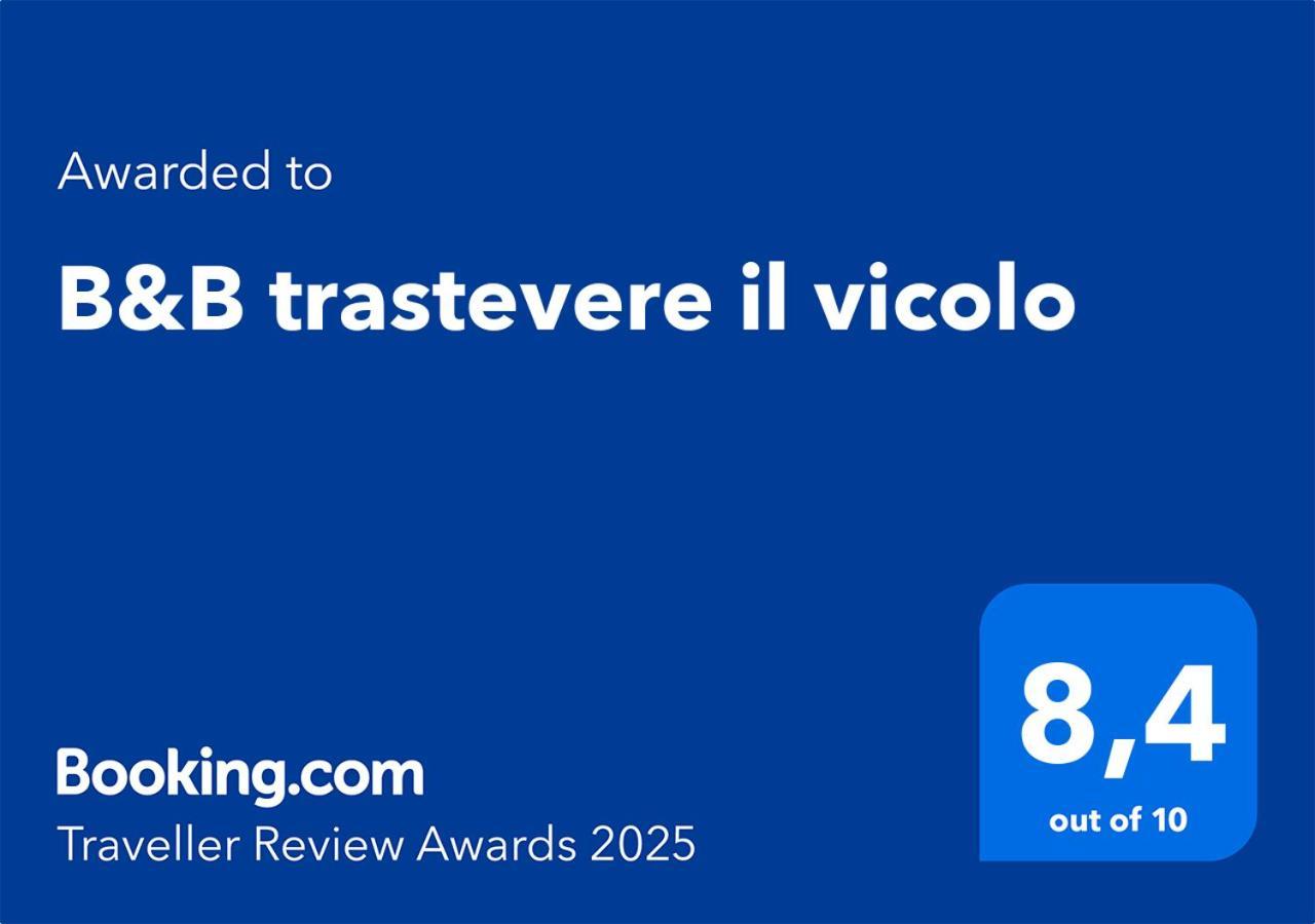 B&B Trastevere Il Vicolo Roma Ngoại thất bức ảnh
